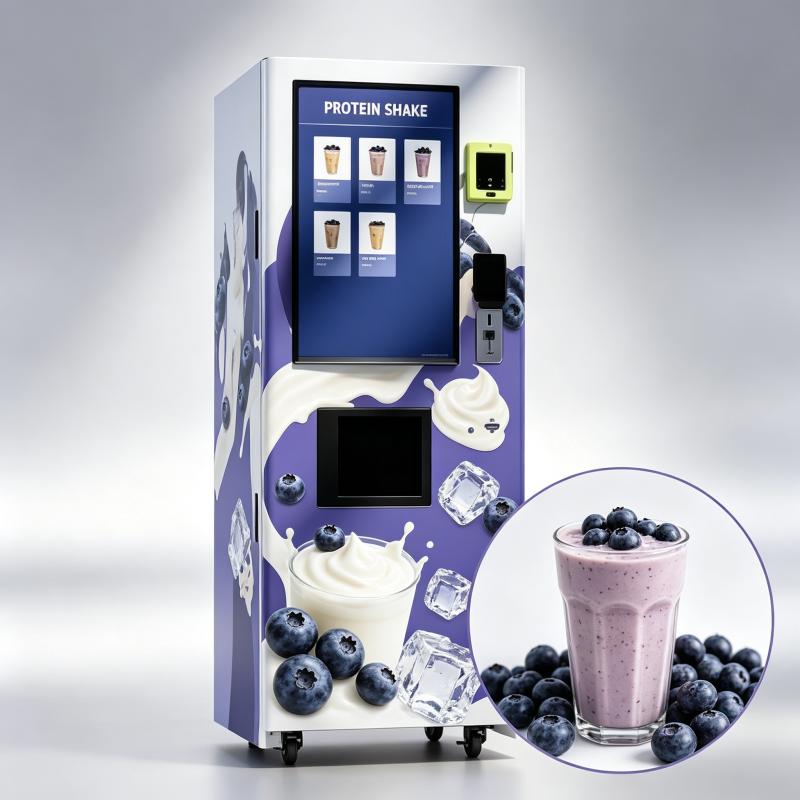 Nutrition Fitness Gym - Dispensador Inteligente de Shake de Proteína