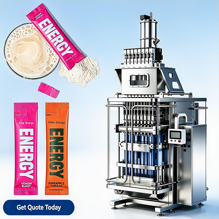 Electrolyte Powder Pack - Máquina Automática de Embalagem de Sachês