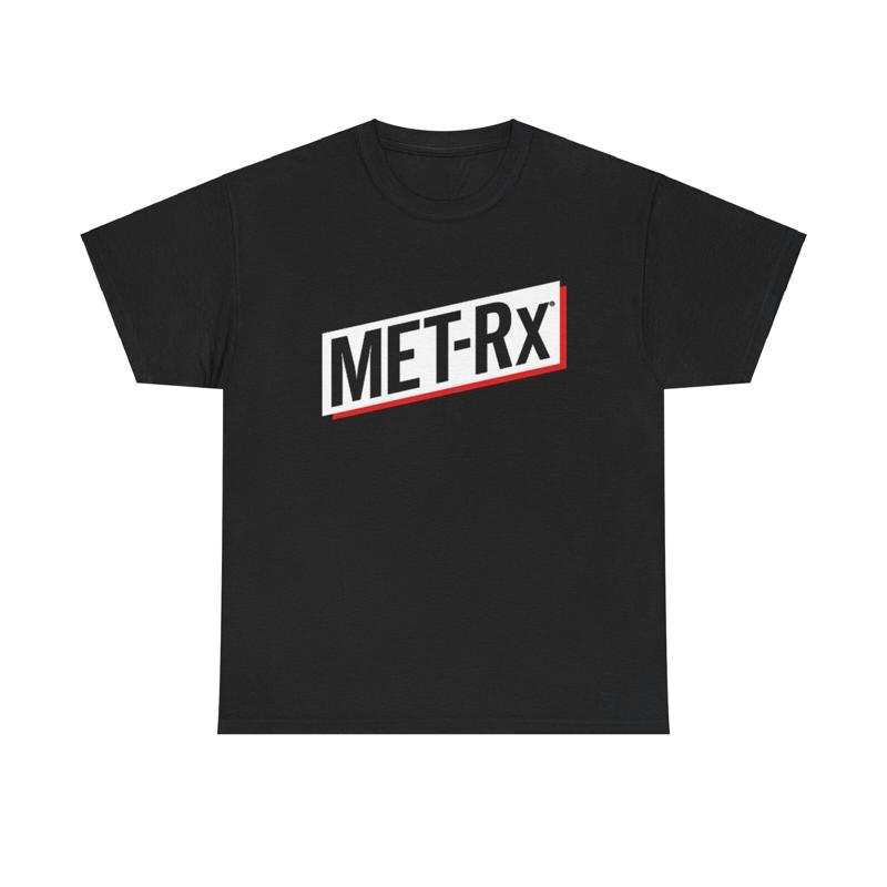 Nutrition Fitness Gym - Met Rx Gráfico Camiseta musculação esporte