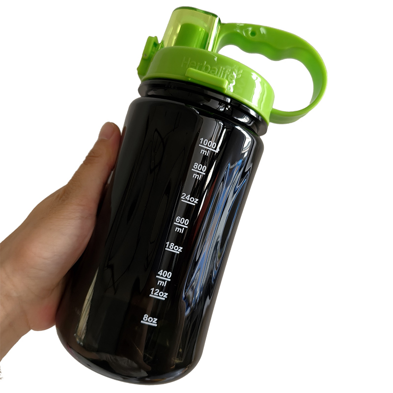 Nutrition Fitness Gym - Garrafa de água de plástico de
