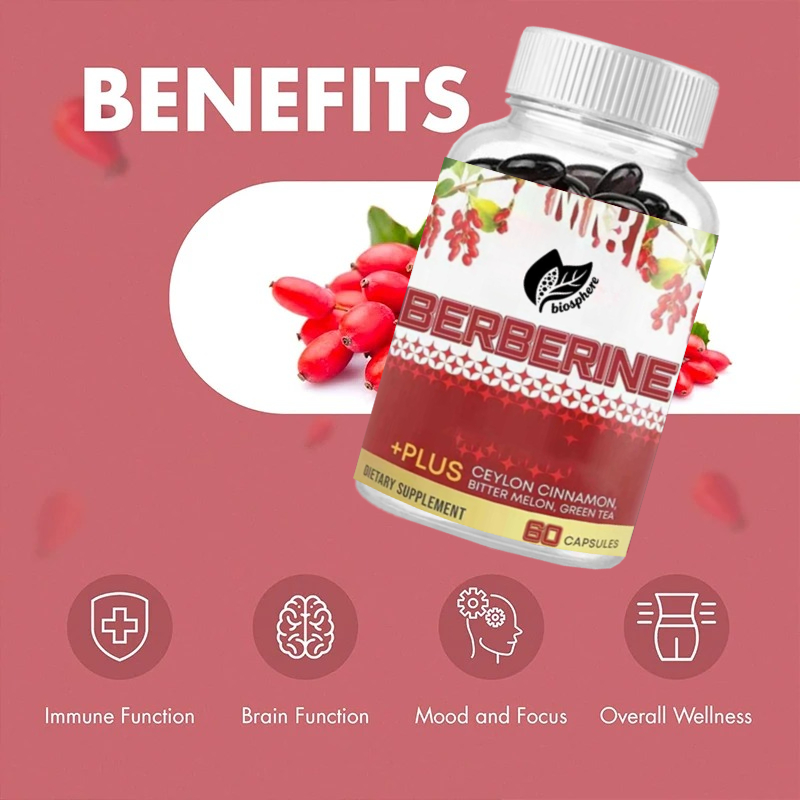 Berberine HCL 1200mg, contendo - Berberine Hcl Capsule avaliação e preço