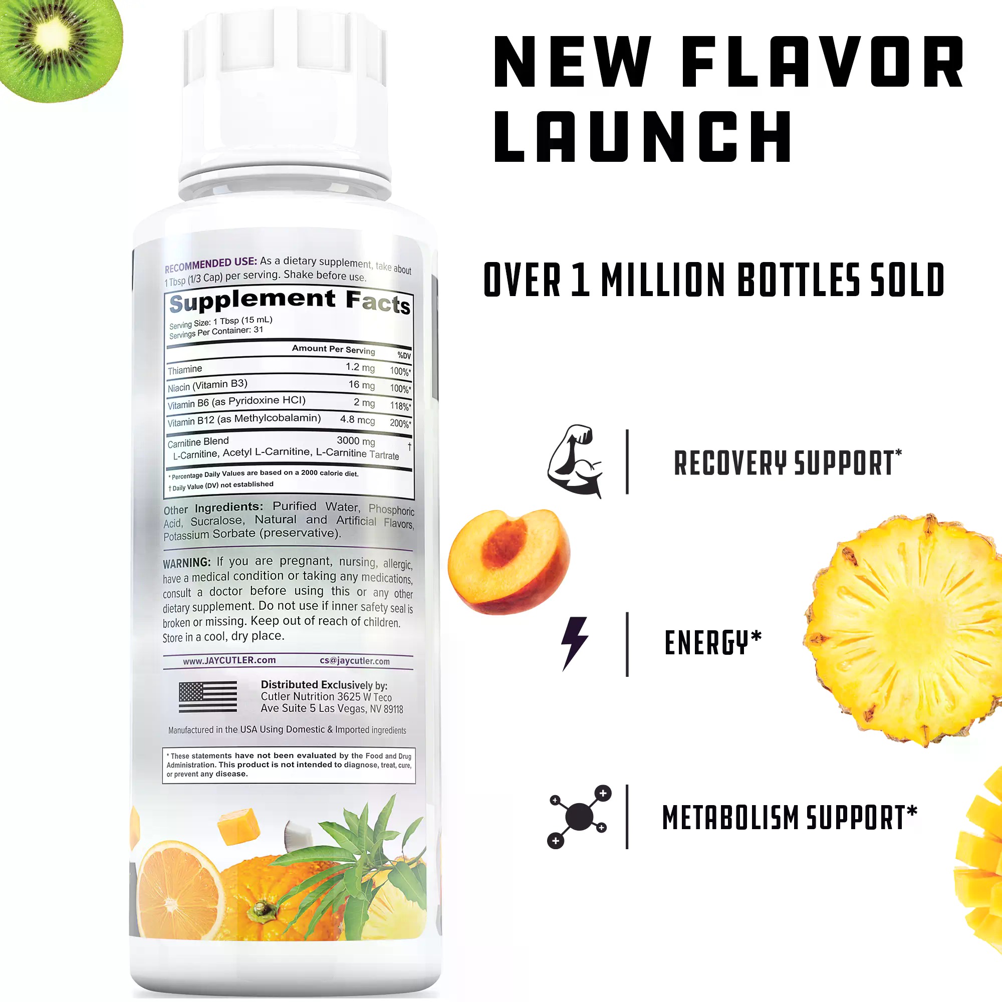 Suplemento Nutricional Líquido - Fitness Nutrition Energy avaliação e preço