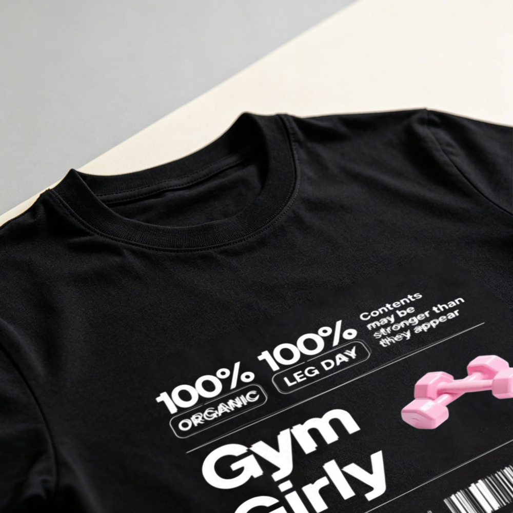 Camiseta de Algodão com Estamp - Nutrition Fitness Gym avaliação e preço