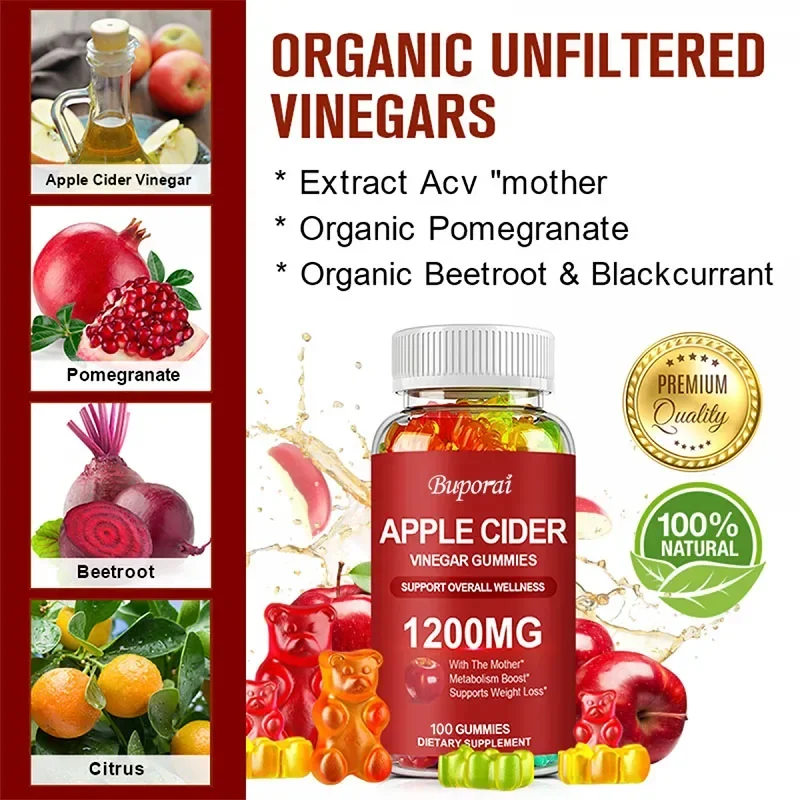 Gomas de vinagre de sidra de m - Apple Cider Vinegar Pill avaliação e preço