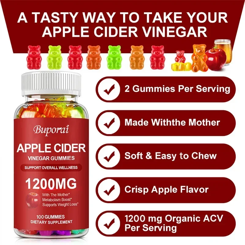 Gomas de vinagre de sidra de m - Apple Cider Vinegar Pill avaliação e preço