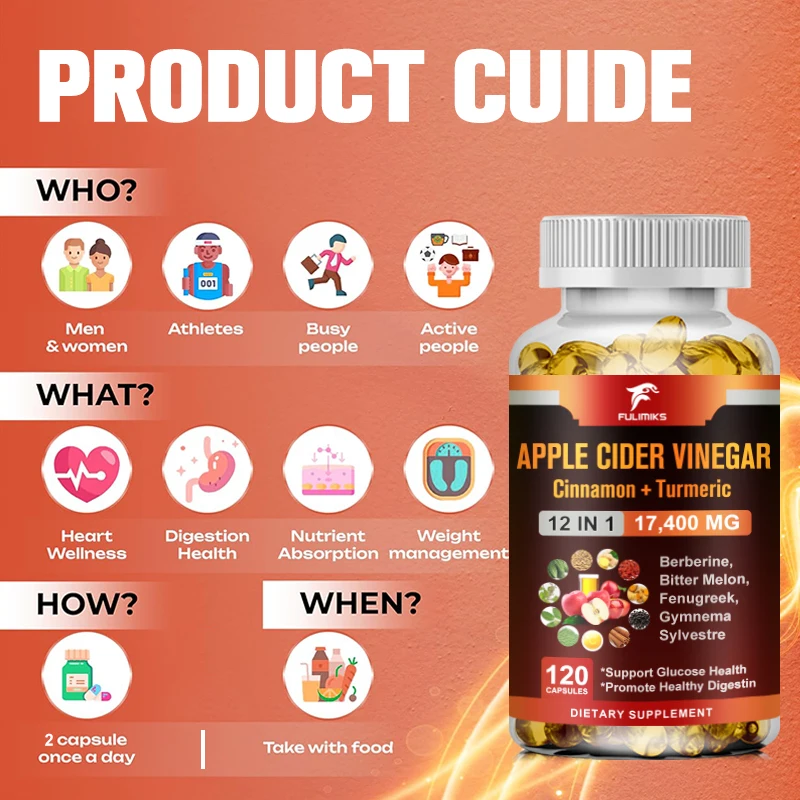 Compre 2 e Ganhe 2 Grátis! Cáp - Apple Cider Vinegar Pill avaliação e preço