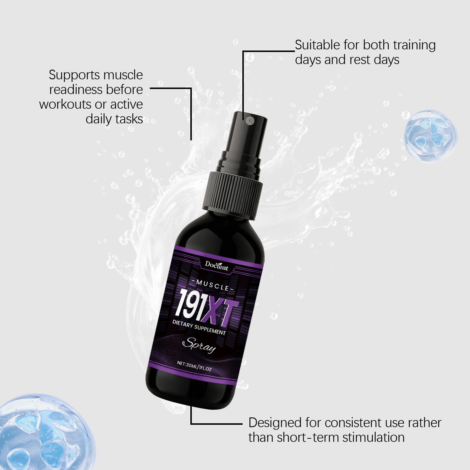 Spray para Crescimento Muscula - Fitness Nutrition Energy avaliação e preço