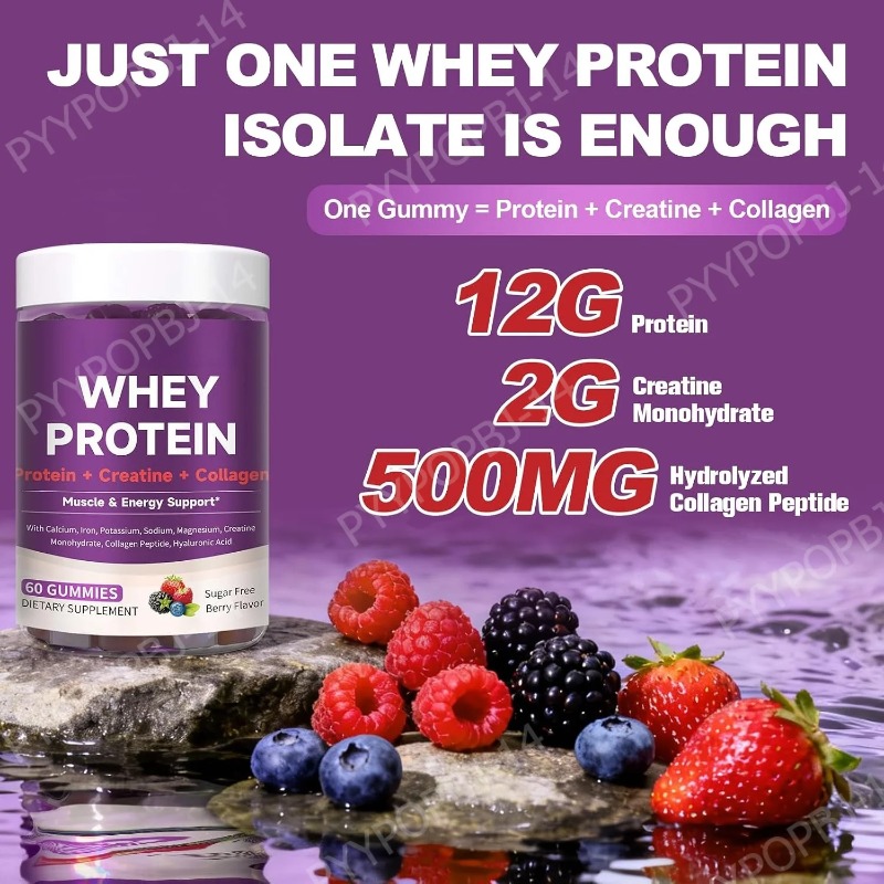 Gomas de Proteína com Whey, Cr - Fitness Nutrition Energy avaliação e preço