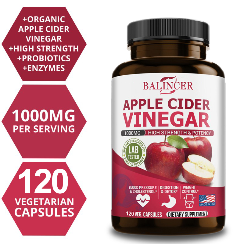Suplemento de vinagre de sidra - Apple Cider Vinegar Pill avaliação e preço